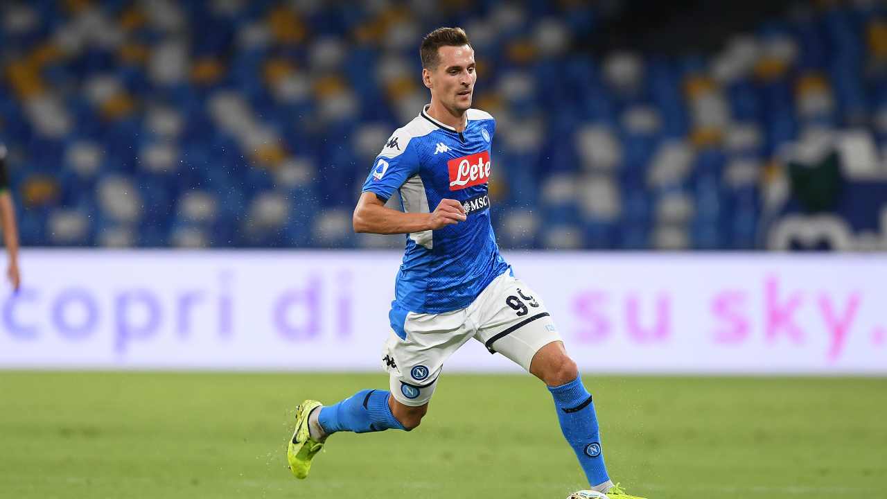 Arek Milik Napoli