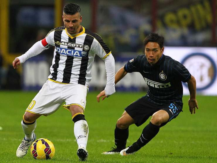 Di Natale e Nagatomo - Getty Images