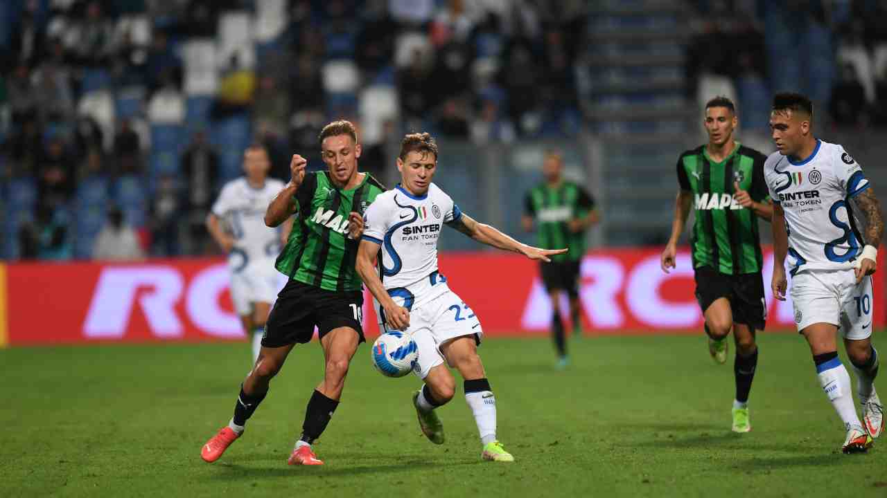 Frattesi e Barella a centrocampo - Getty Images