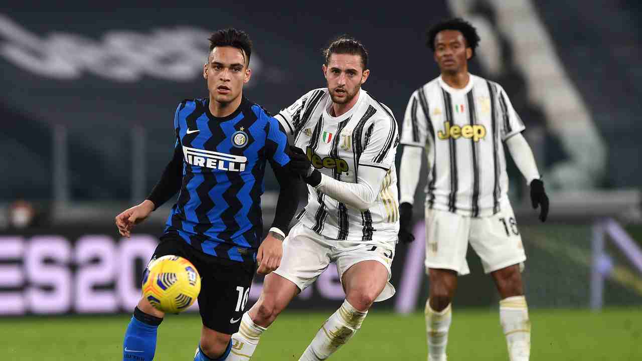 Inter Juventus Lautaro Rabiot