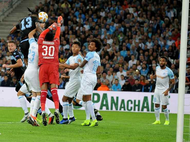 Marsiglia e Lazio in area - Getty Images