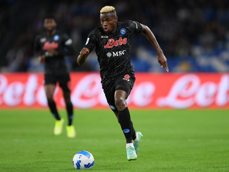 Osimhen in campo - Getty Images