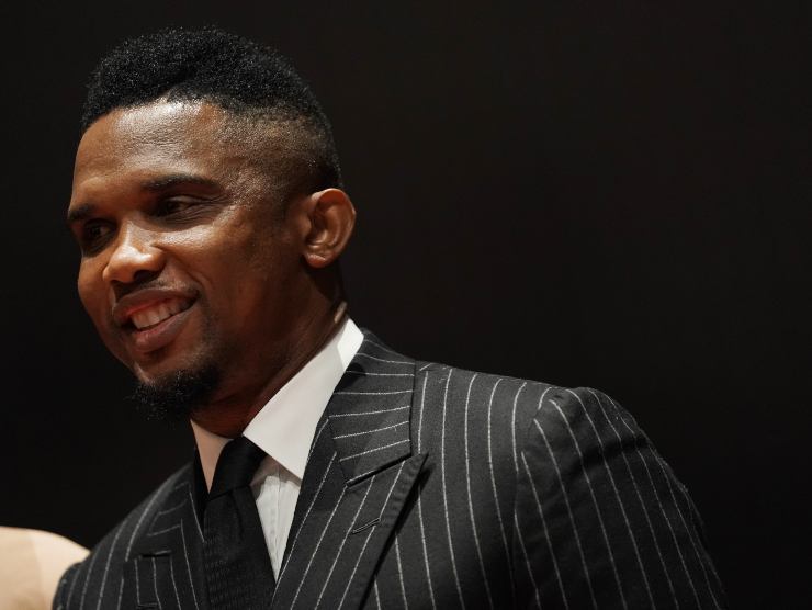 Samuel Eto'o sorriso