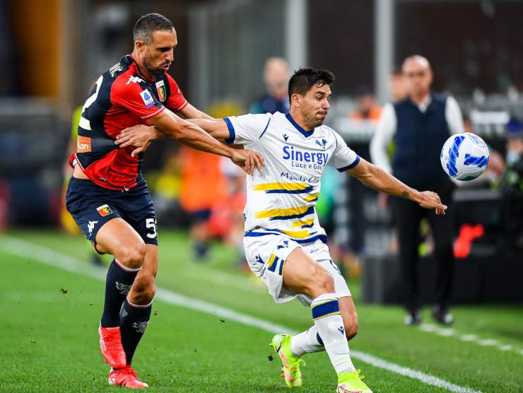 Simeone difende palla - Getty Images