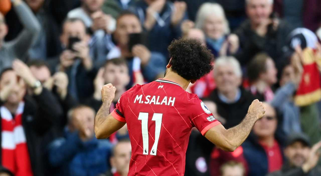 Salah tripletta Old Trafford