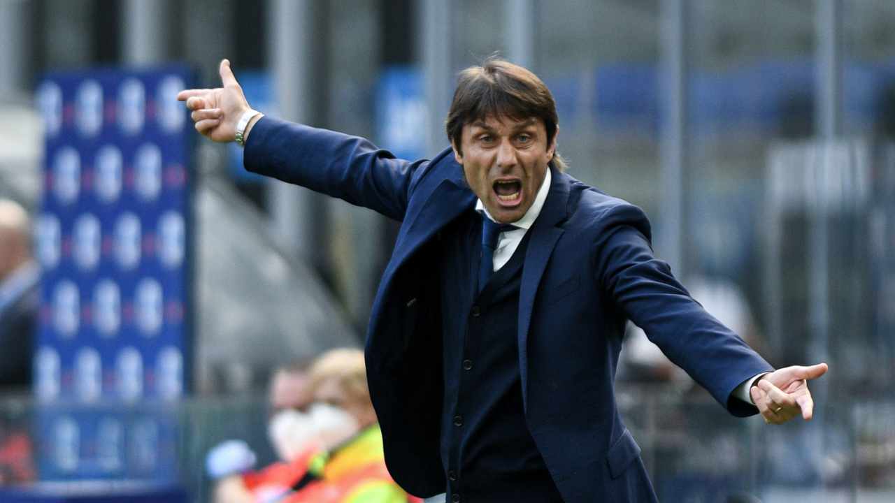 Antonio Conte rabbia Inter