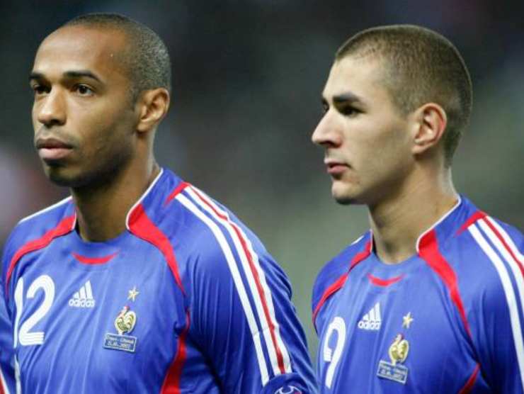 Benzema e Henry, attaccanti francesi