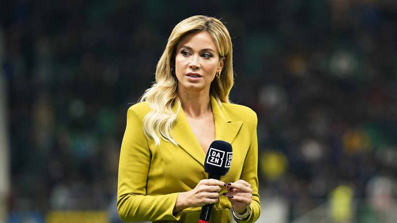 Diletta Leotta Dazn microfono