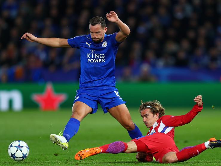 Drinkwater vs Griezmann - Getty Images