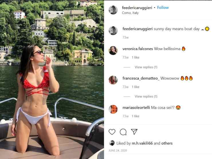 Federica Ruggieri fidanzata Gabbia