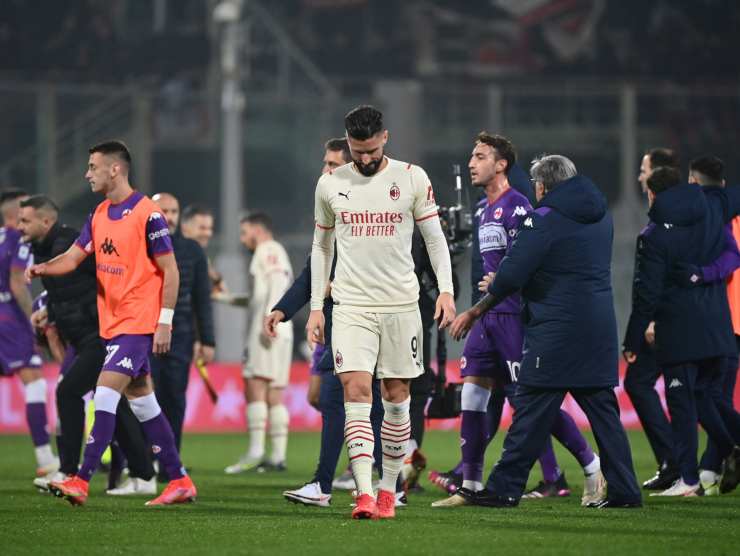 Giroud Fiorentina Milan