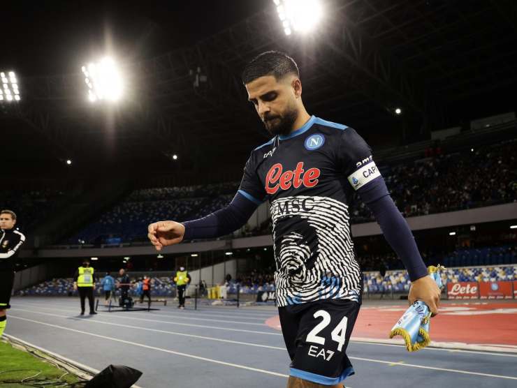 Insigne Napoli maglia Maradona