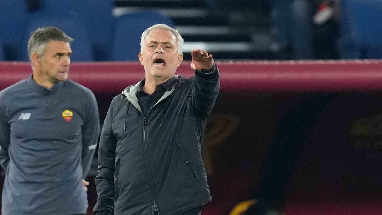 Jose Mourinho Roma 5 colpi gennaio