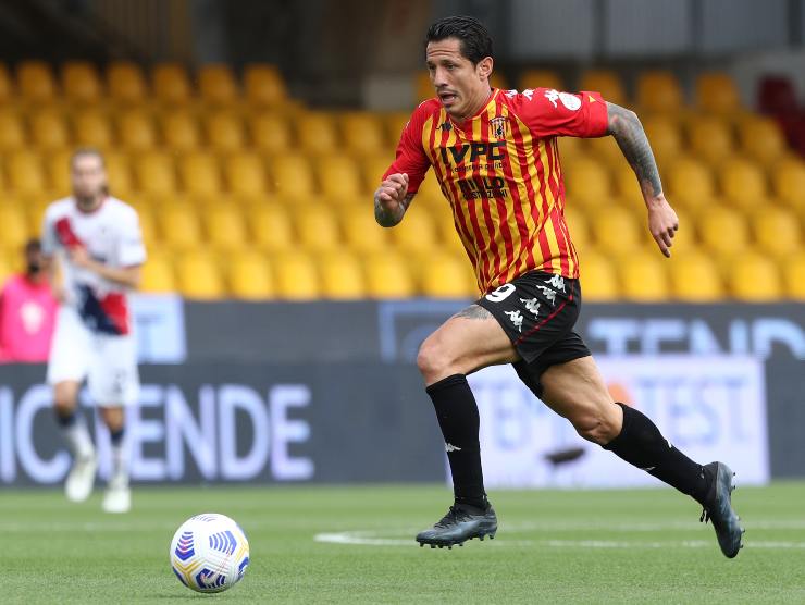 lapadula con Benevento - Getty Images