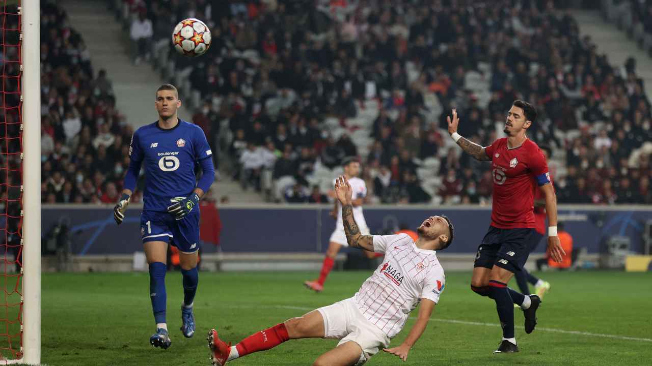 Lille Siviglia all'andata - Getty Images