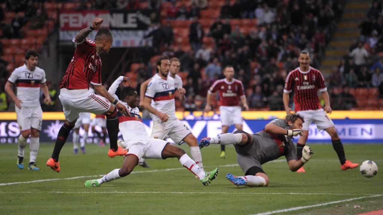 Milan-Genoa - foto LaPresse