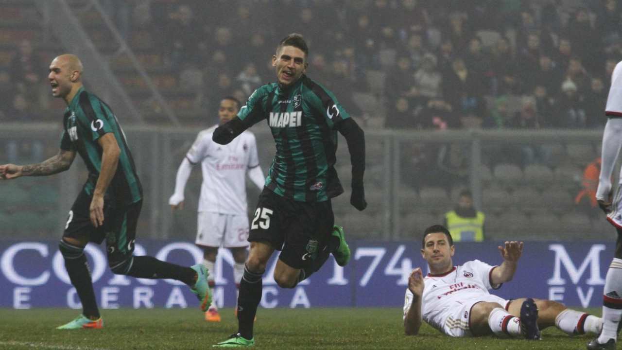 milan sassuolo record berardi