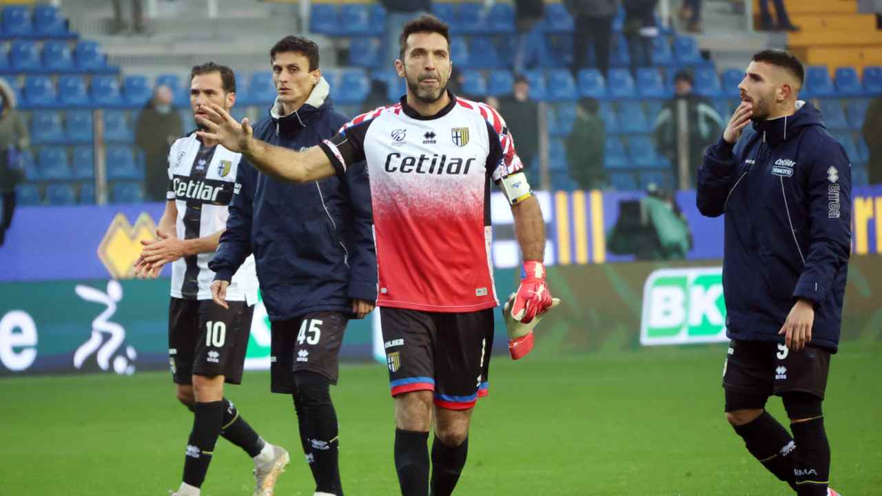 Buffon a Parma - foto LaPresse