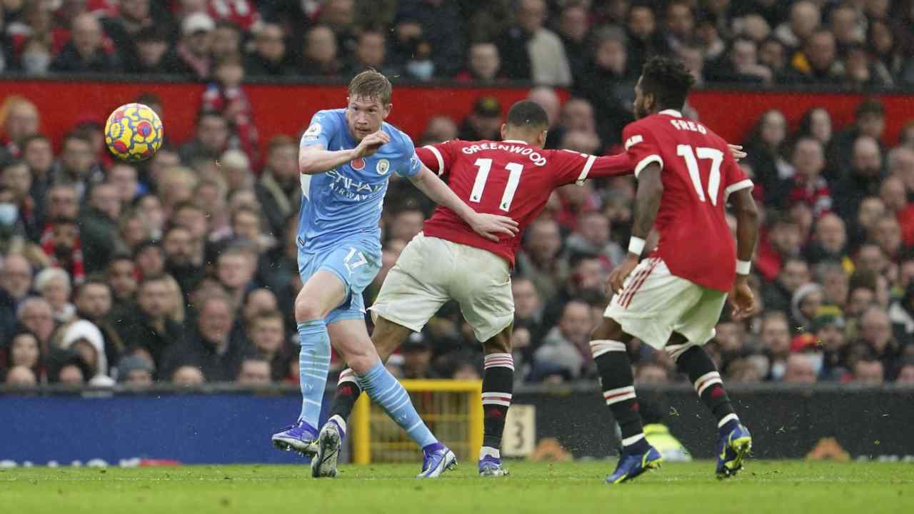 derby Manchester - Foto LaPresse