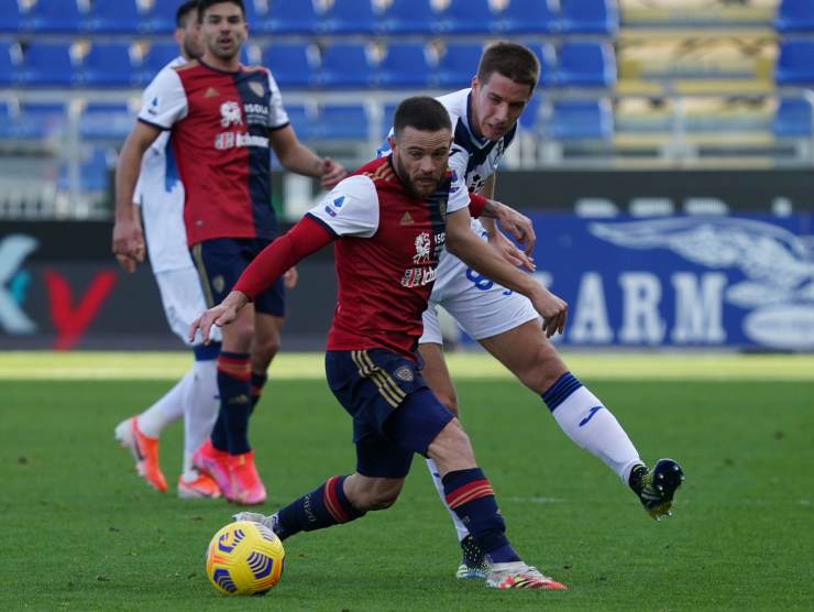 Nandez e Pasalic - Foto LaPresse