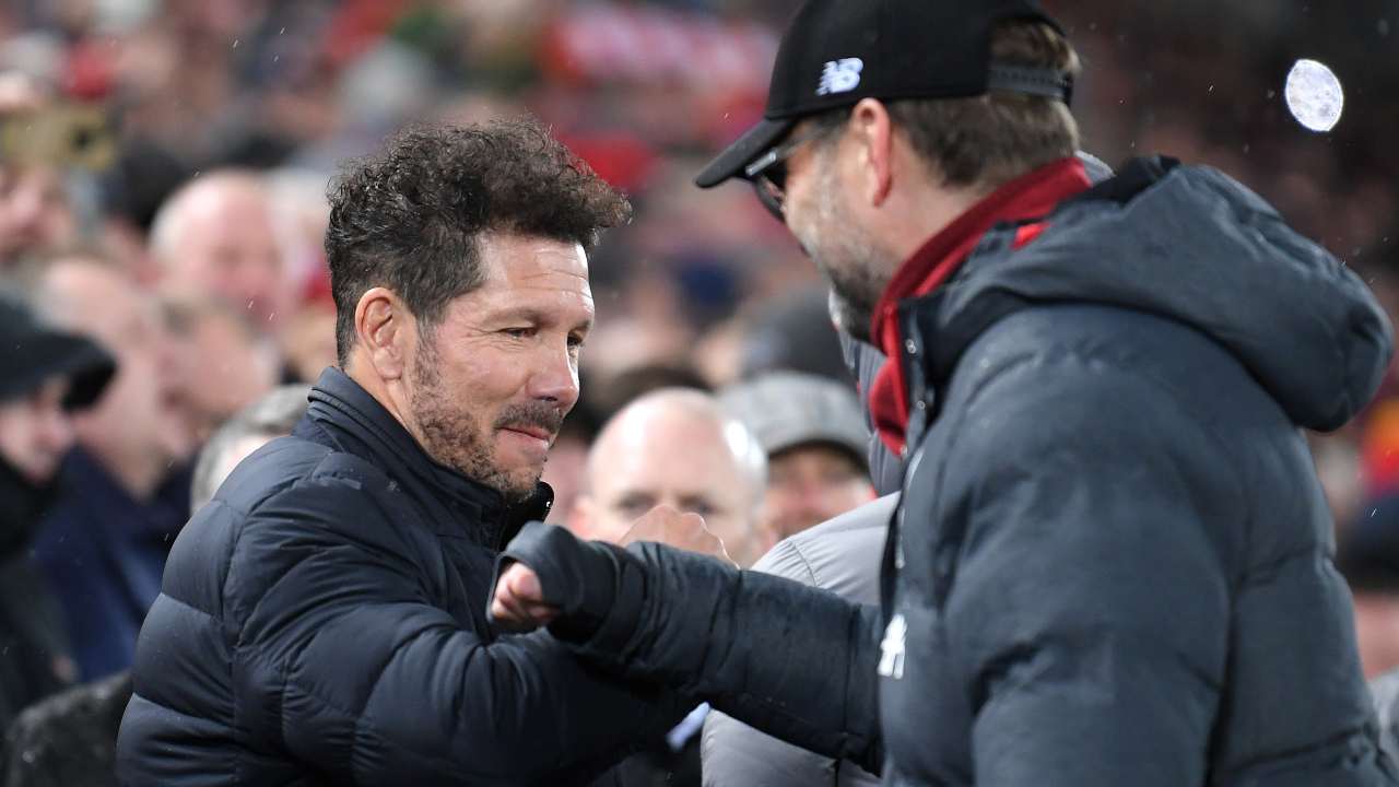 Diego Simeone e Jurgen Klopp - Getty Images