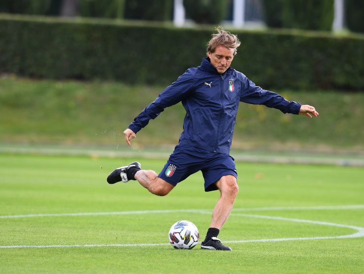 Mancini al tiro - Getty Images