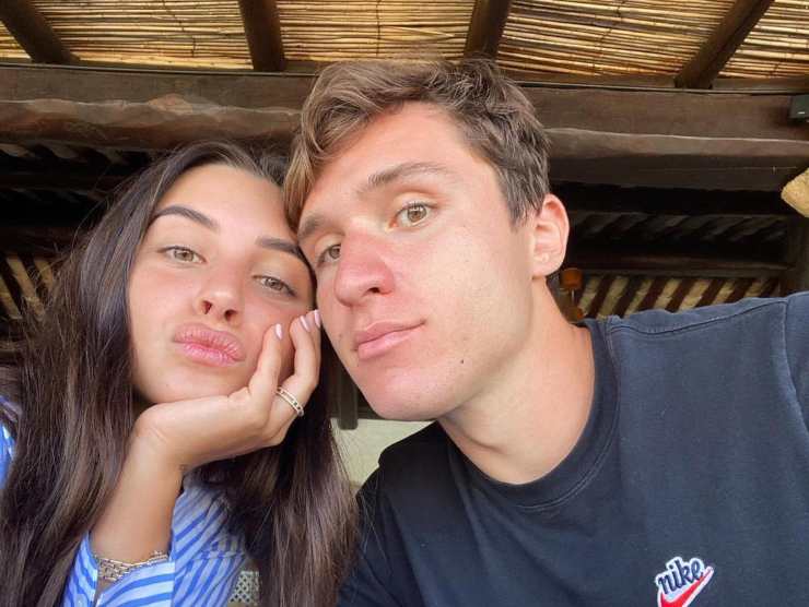 Federico Chiesa e Benedetta Quagli