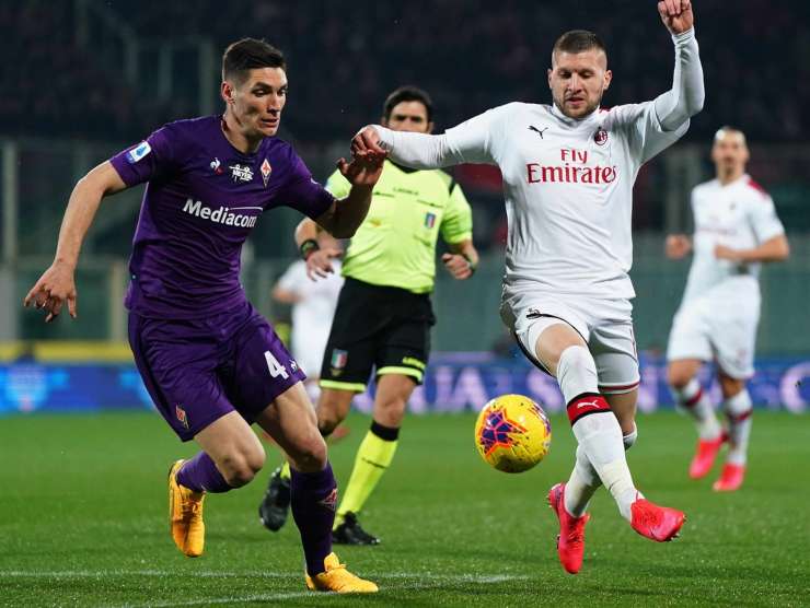 Fiorentina-Milan - foto LaPresse