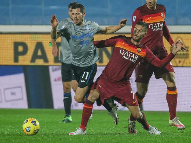 Freuler vs Roma - foto LaPresse