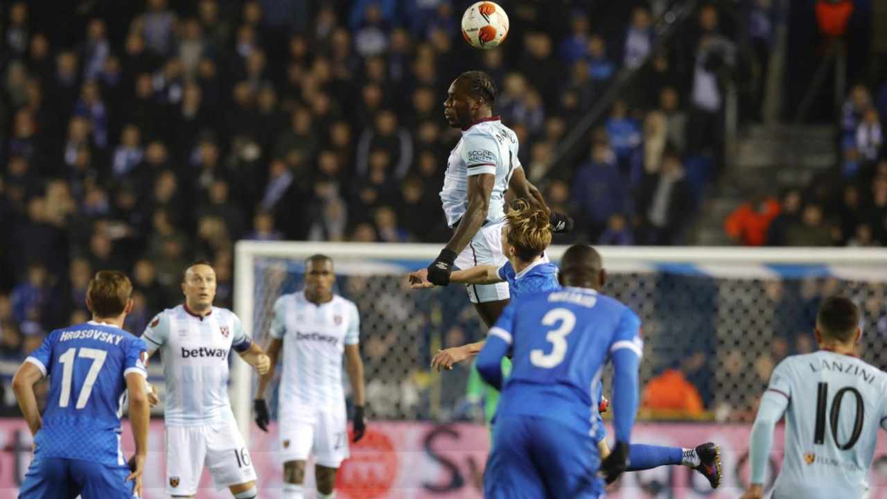 Genk West Ham - foto LaPresse