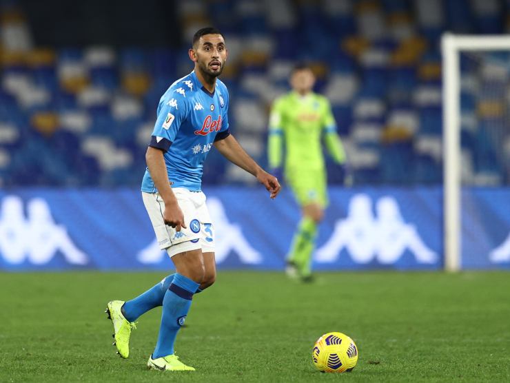 Ghoulam in azione - foto LaPresse