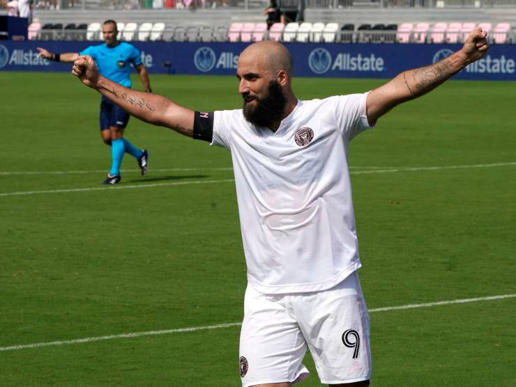 Higuain - foto LaPresse