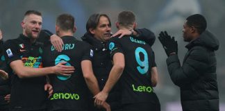 Inter esulta - foto LaPresse