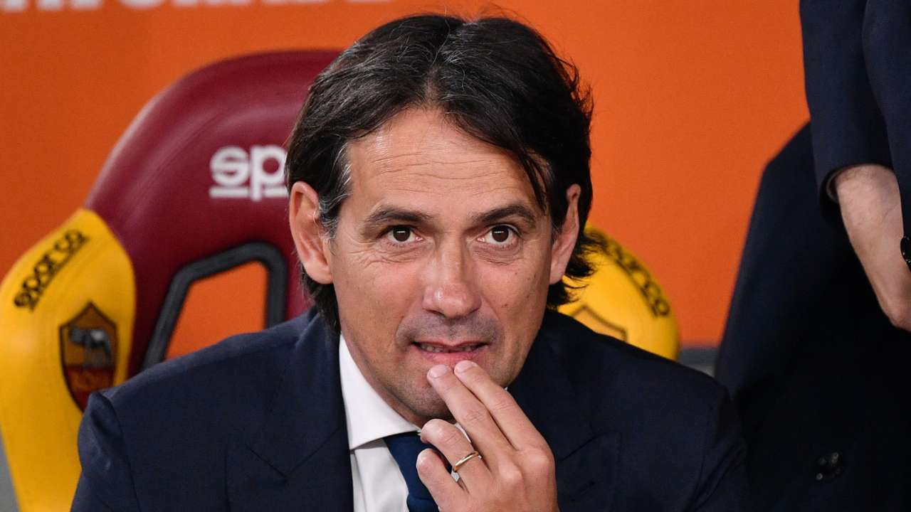 Inzaghi a Roma - foto LaPresse