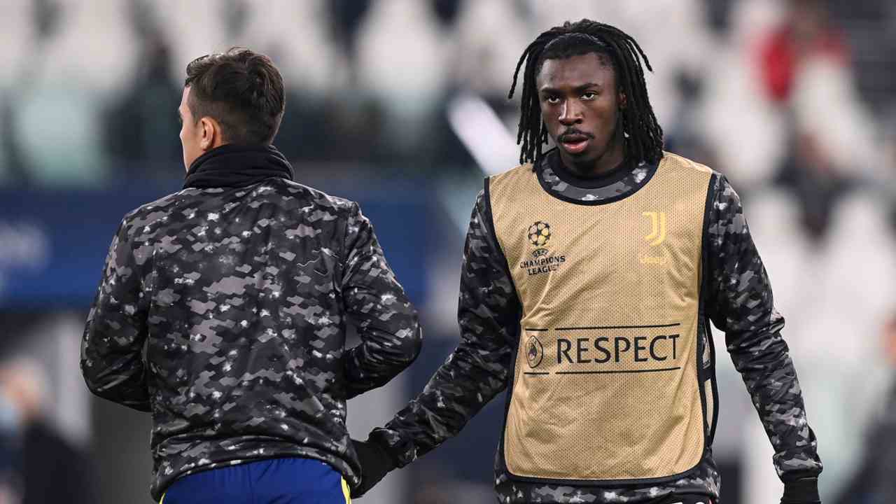 Moise Kean - foto LaPresse