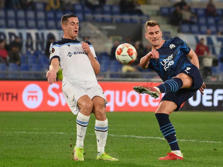 Milik vs Lazio - foto LaPresse