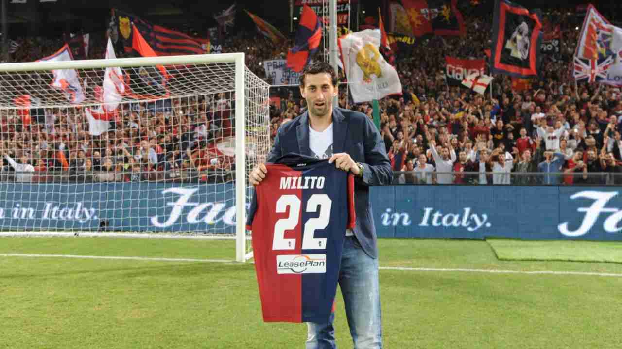 milito genoa - foto LaPresse