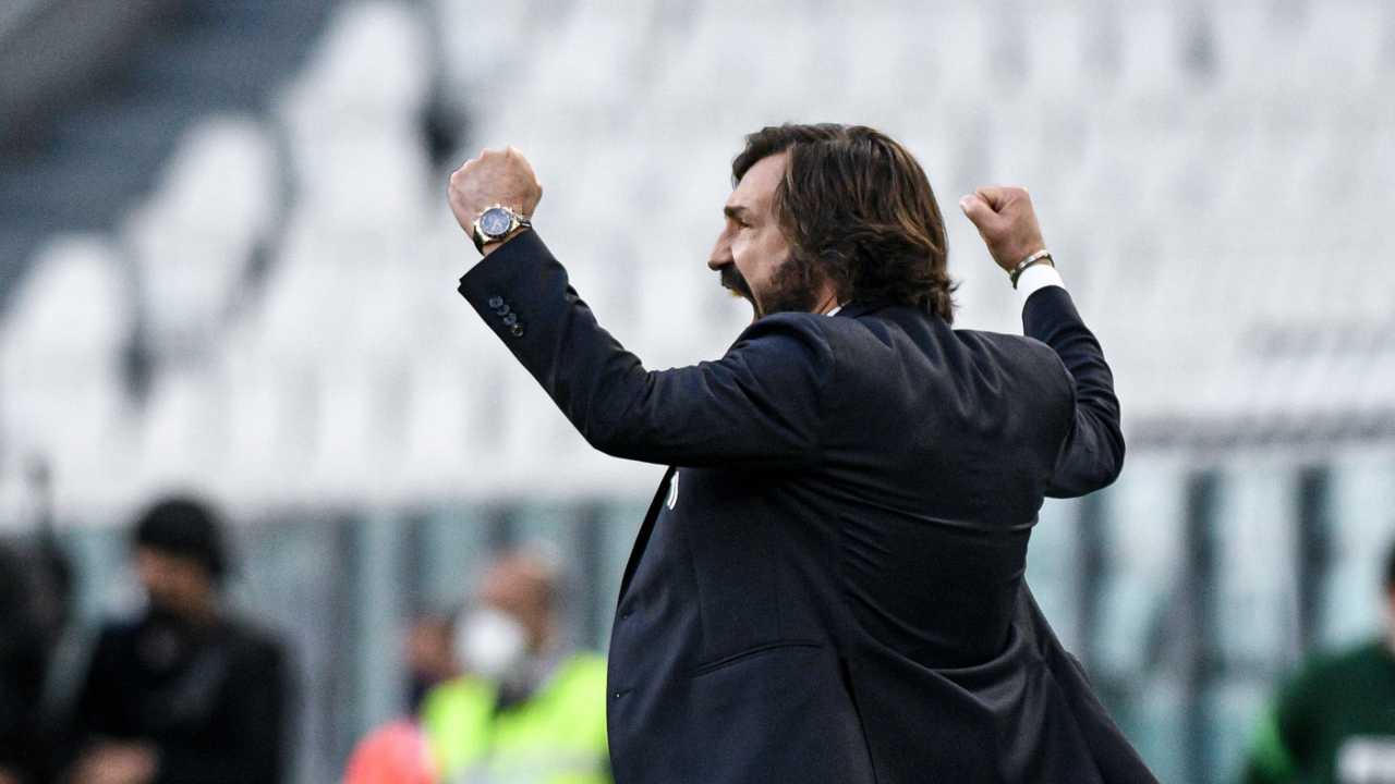 Pirlo esulta