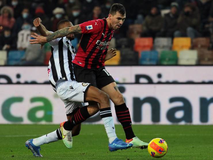 Romagnoli in campo -foto LaPresse