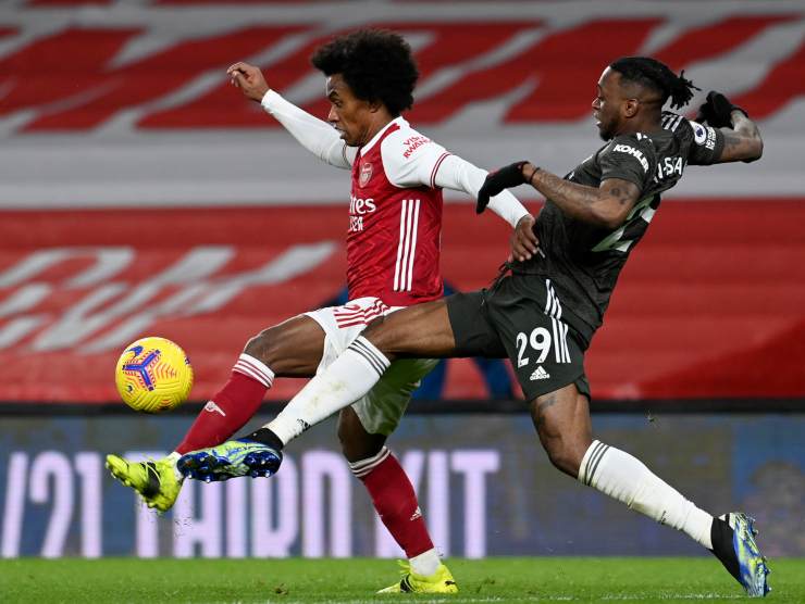 Willian vs Manchester - foto LaPresse