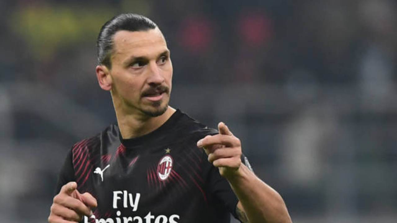 Zlatan Ibrahimovic, attaccante del Milan