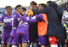 Fiorentina esulta - foto LaPresse