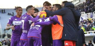Fiorentina esulta - foto LaPresse