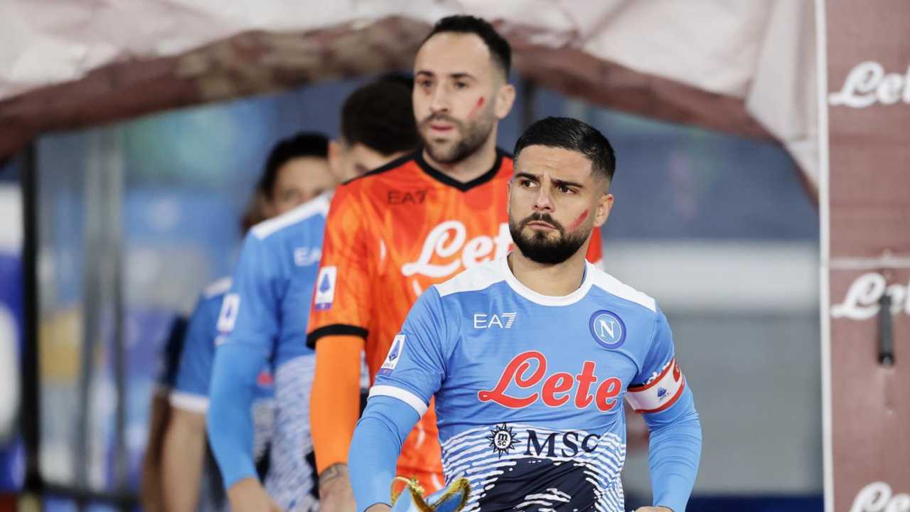 Insigne  foto LaPresse