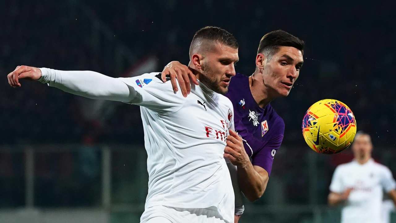 Milenkovic e Rebic - foto LaPresse