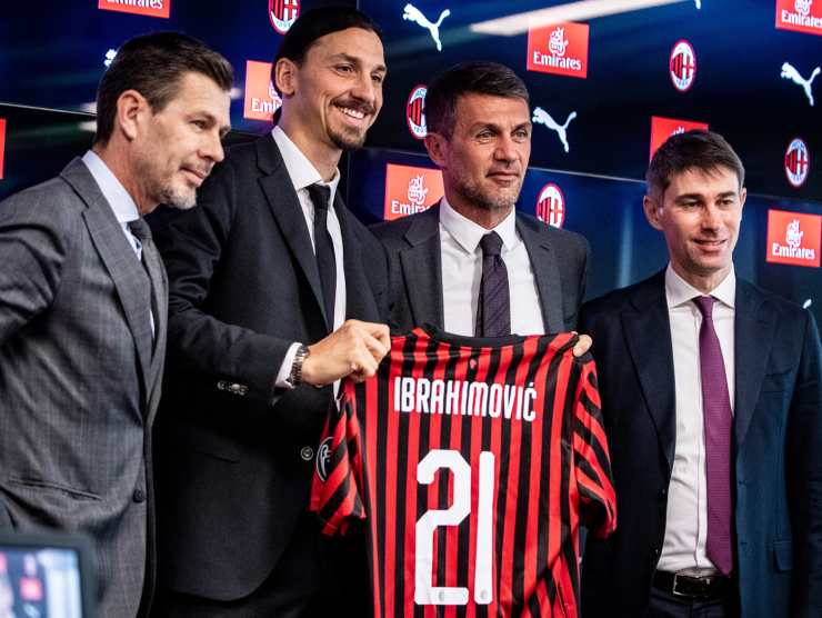 Milan e Ibra foto LaPresse