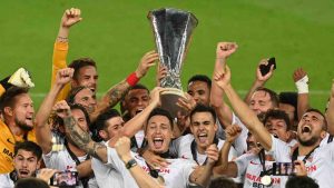 Siviglia in Europa League - foto LaPresse