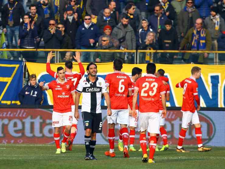 Perugia a Parma -foto LaPresse