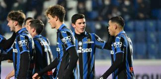 Atalanta esulta - foto LaPresse