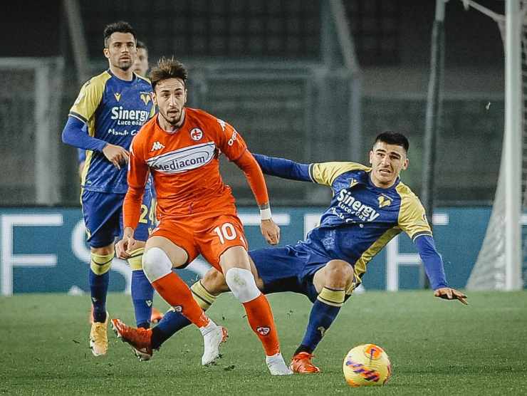 Castrovilli vs Verona - foto LaPresse